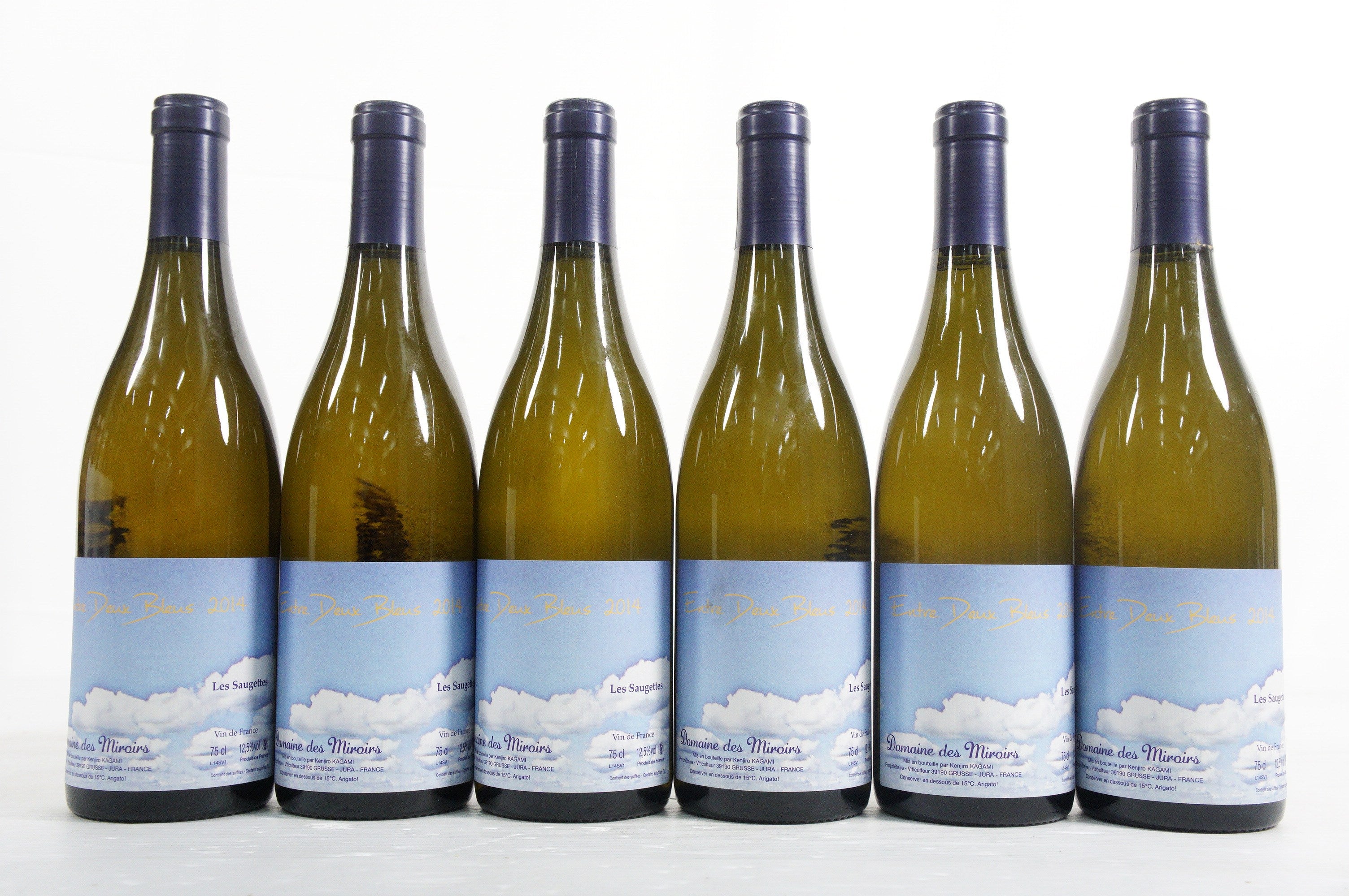 Kenjiro Kagami Domaine des Miroirs Entre Deux Bleus Savagnin