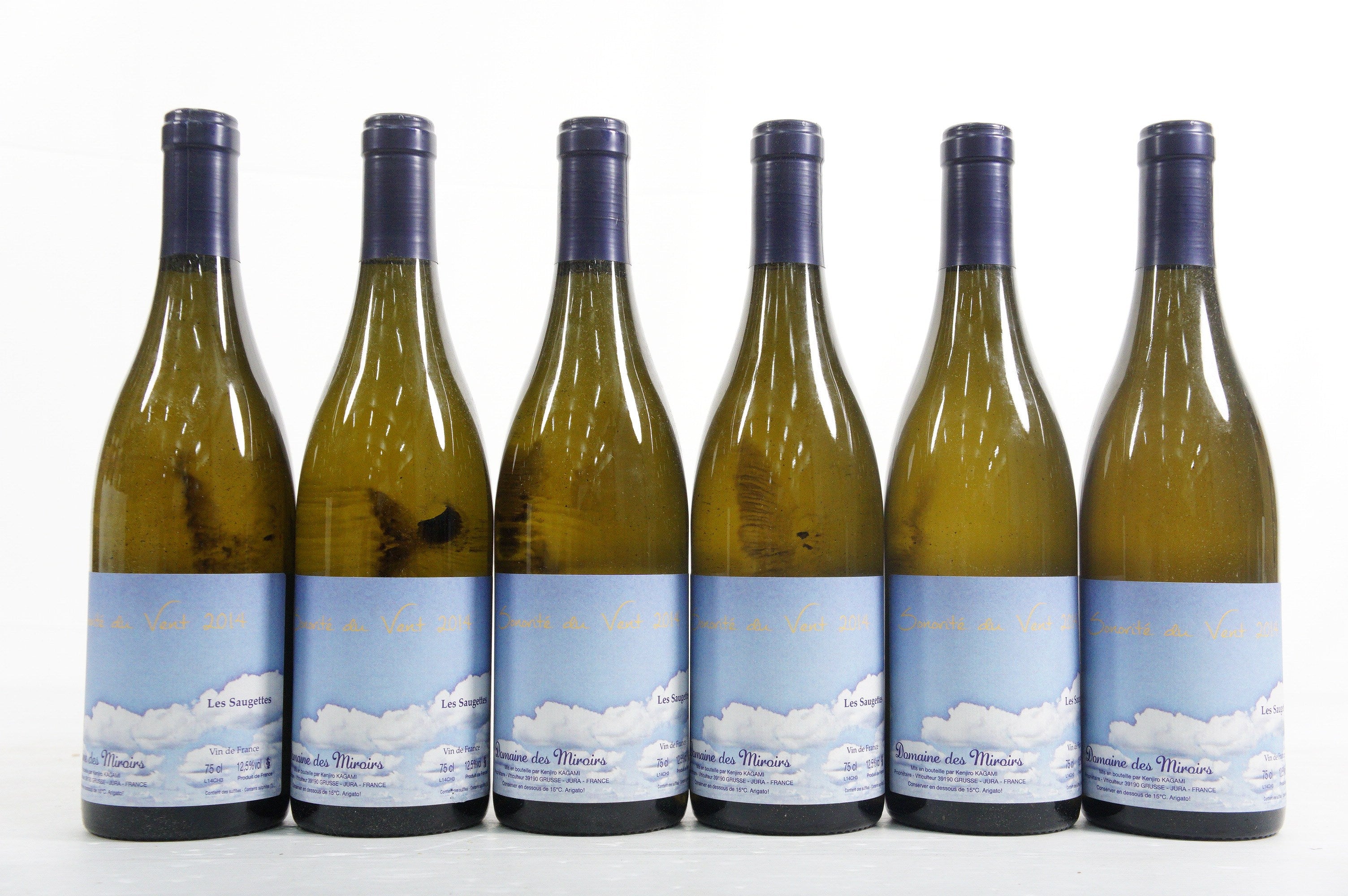 ドメーヌ デ ミロワール ソノリテ デュ ヴァン レ ソジェット 2012