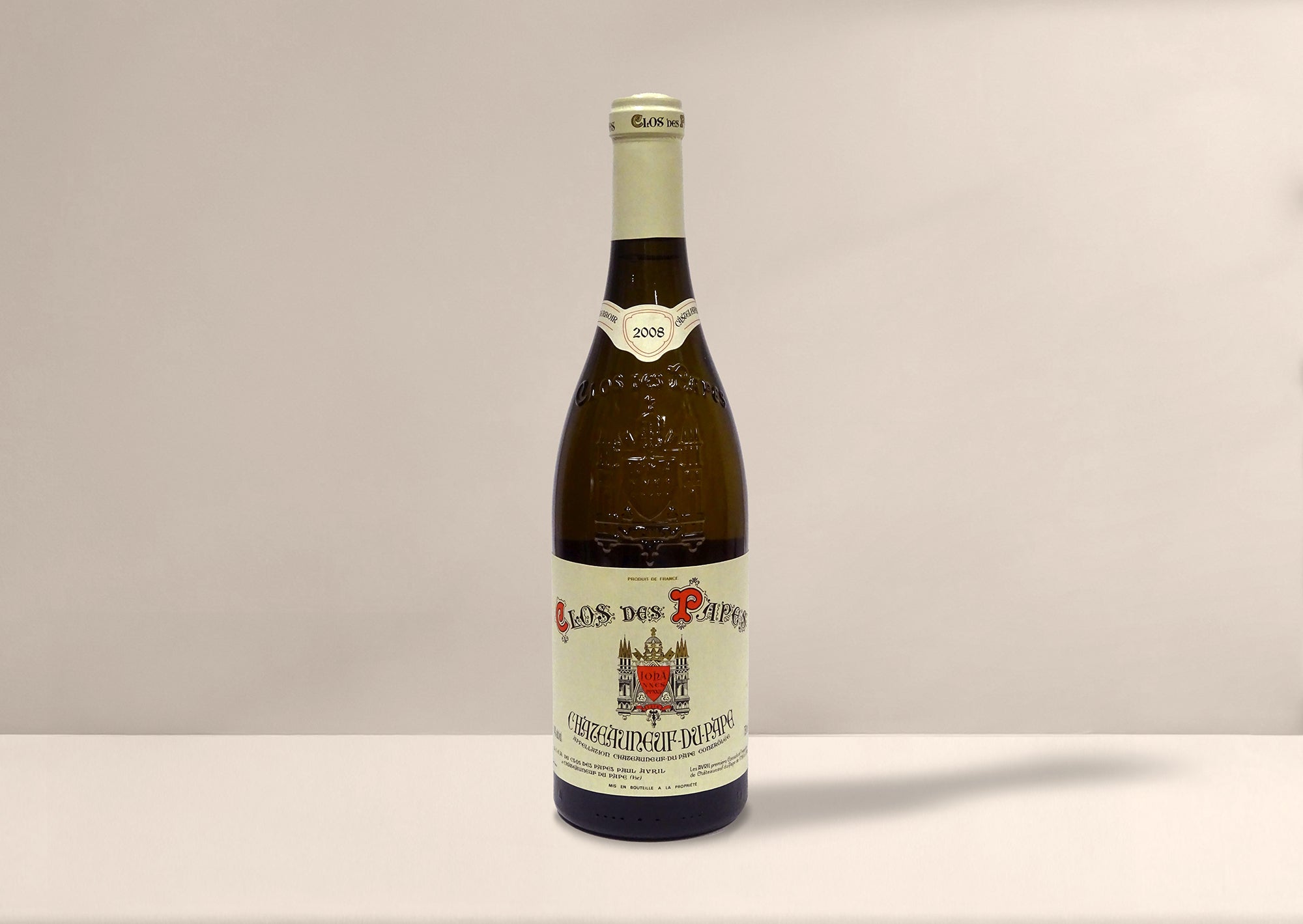 Clos des Papes Chateauneuf du Pape Blanc 2008 – Ginsberg+Chan Wine