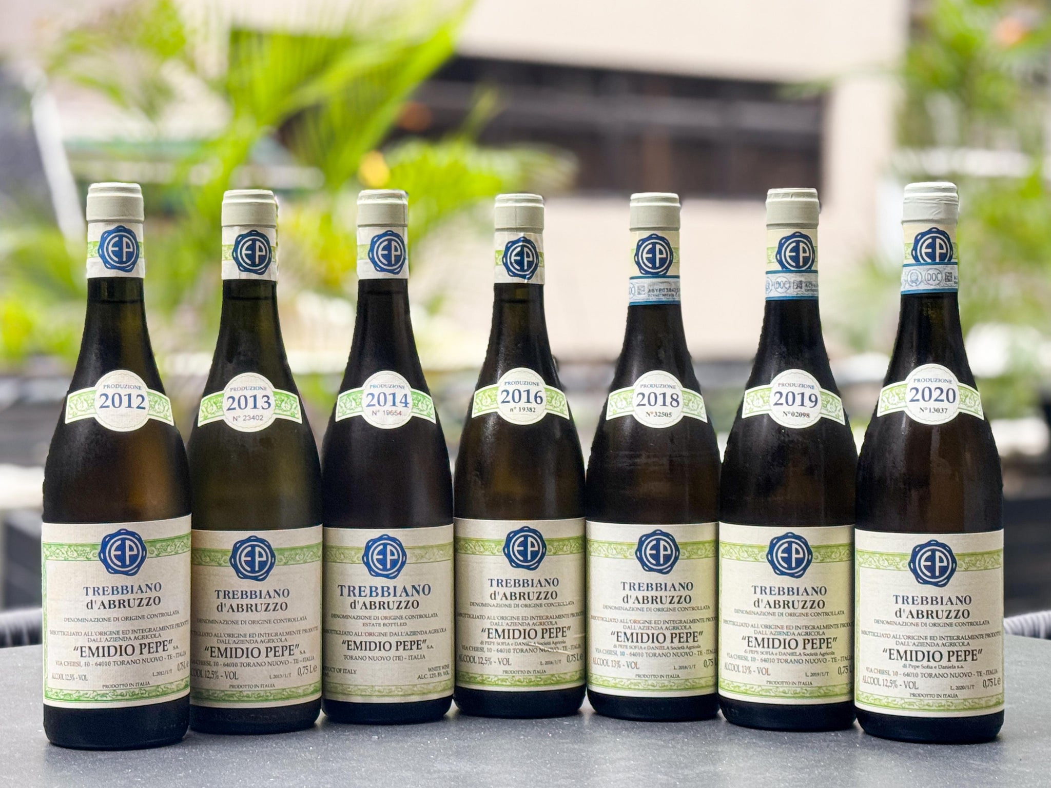 Sipping Society - Emidio Pepe Trebbiano d'Abruzzo Vertical Tasting