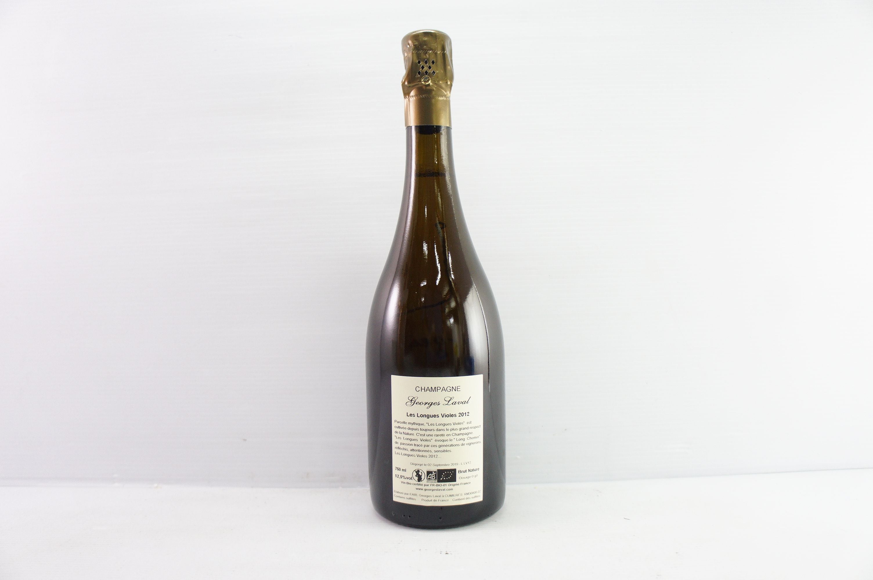 Georges Laval Les Longues Violes Brut Nature 2012