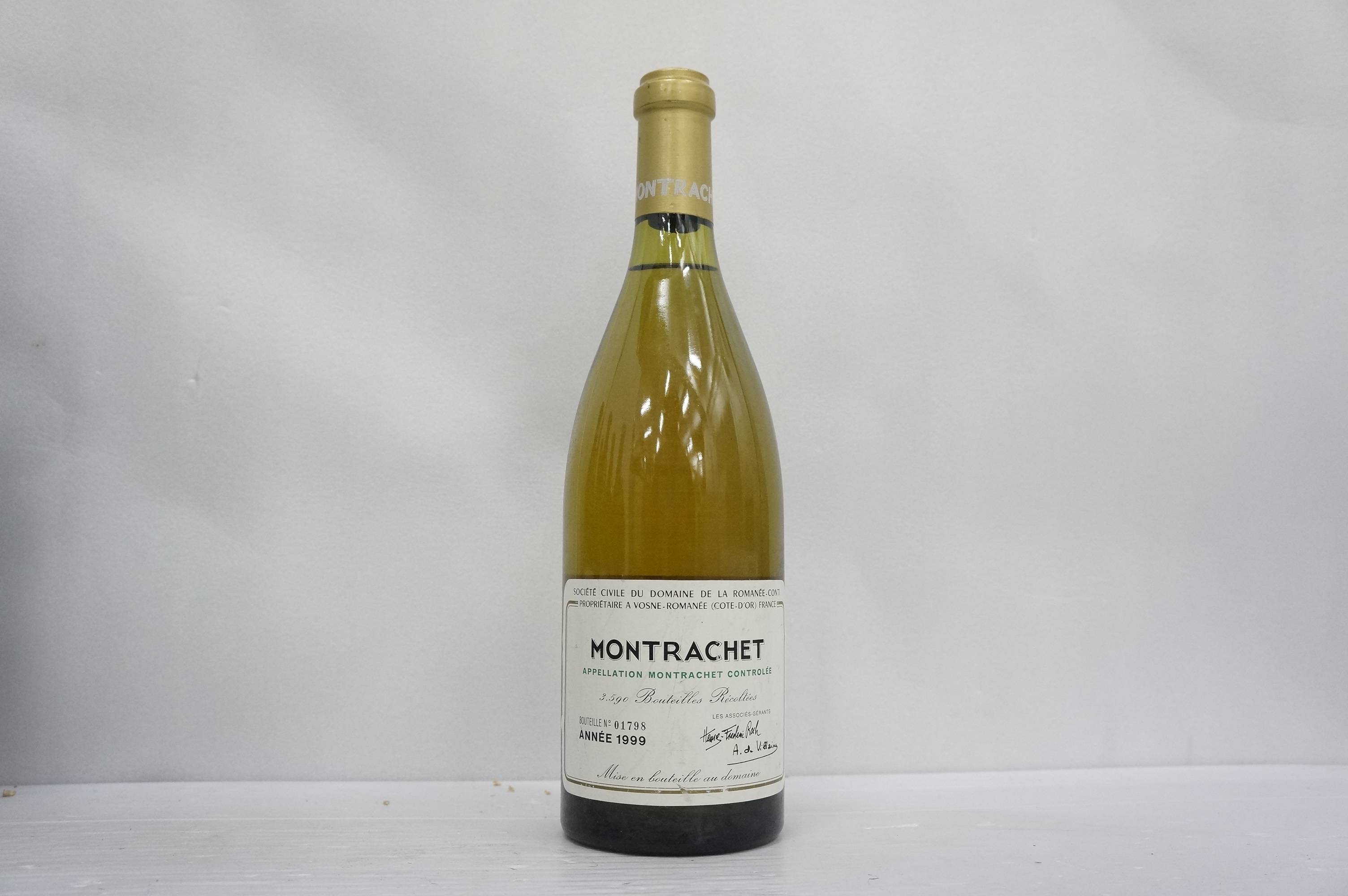 DRC Montrachet Grand Cru 1999 – Ginsberg+Chan Wine Merchants Asia