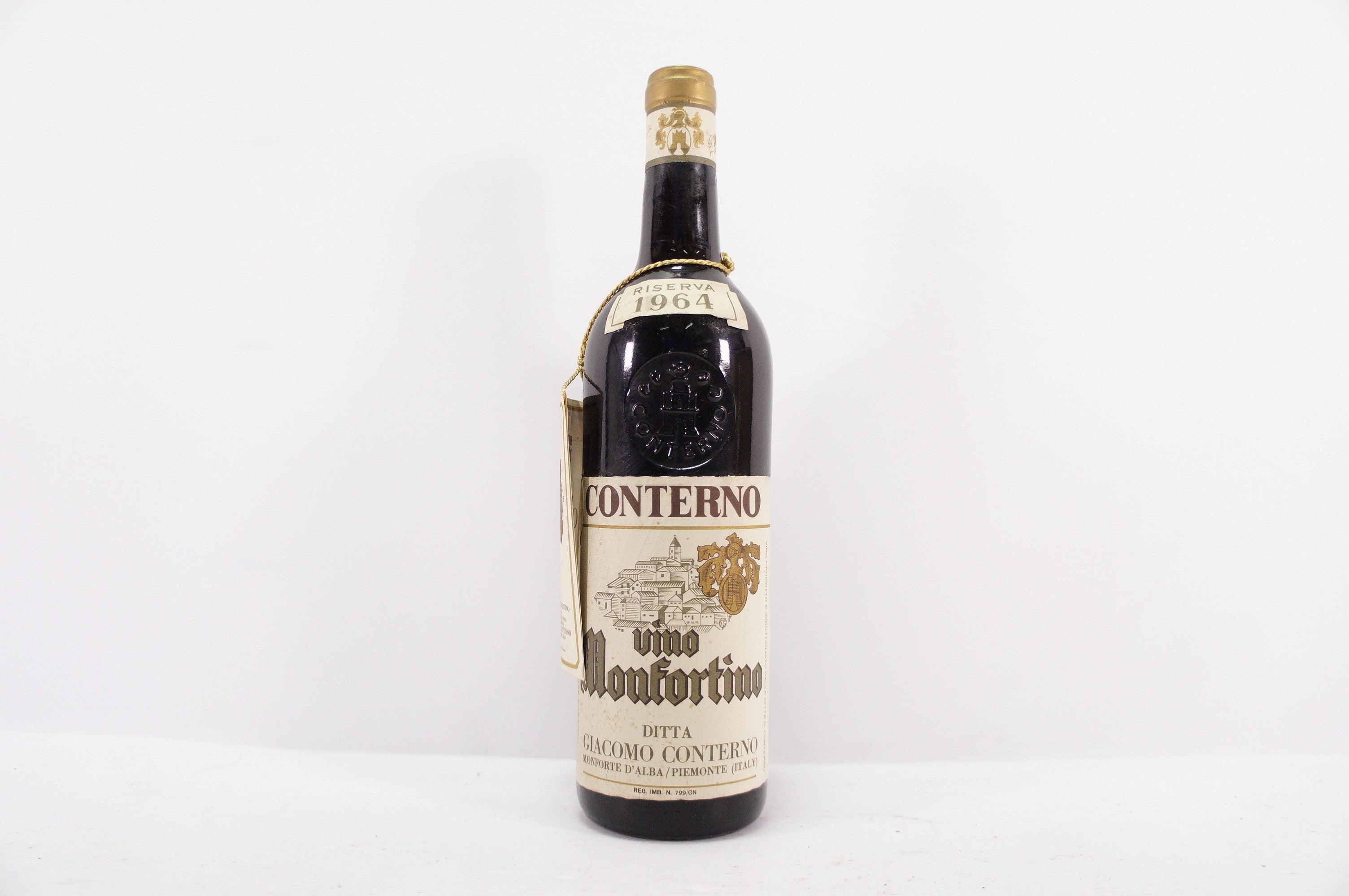 Giacomo Conterno Barolo Monfortino Riserva 1964 * – Ginsberg+Chan Wine ...