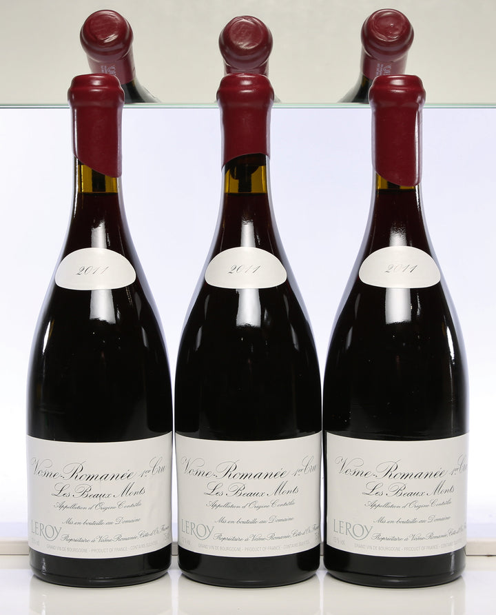 Leroy (Domaine) Vosne Romanee Les Beaux Monts 1er Cru (Case of 3) 2011