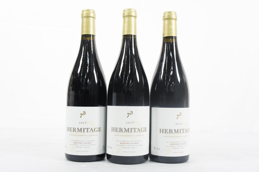 Bernard Faurie Hermitage Bessards Meal 2017