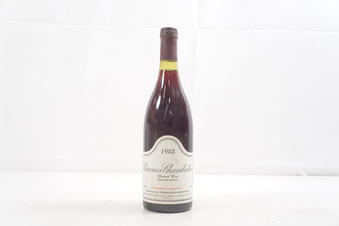 Peirazeau Groffier Charmes Chambertin Grand Cru 1988
