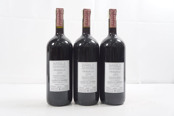 Giovanni Canonica Barolo Paiagallo Magnum 2014