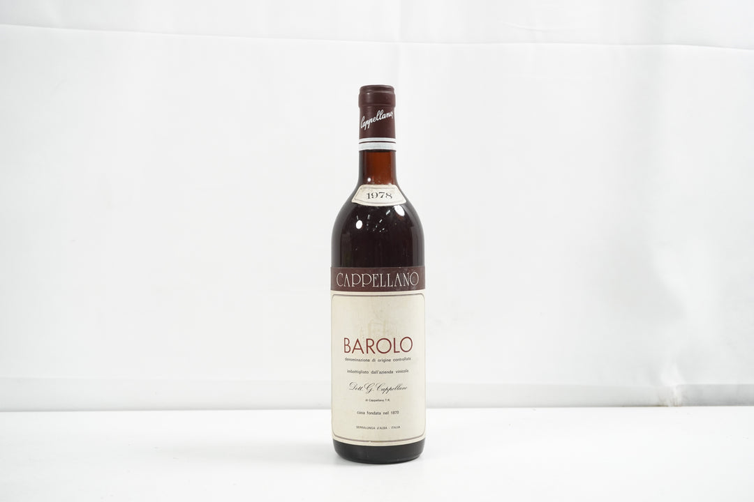Cappellano Barolo 1978