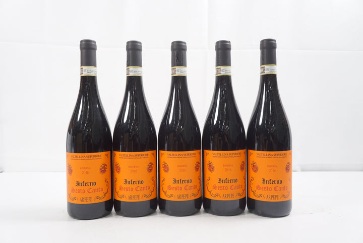 Arpepe Inferno Sesto Canto Valtellina Superiore Riserva 2016