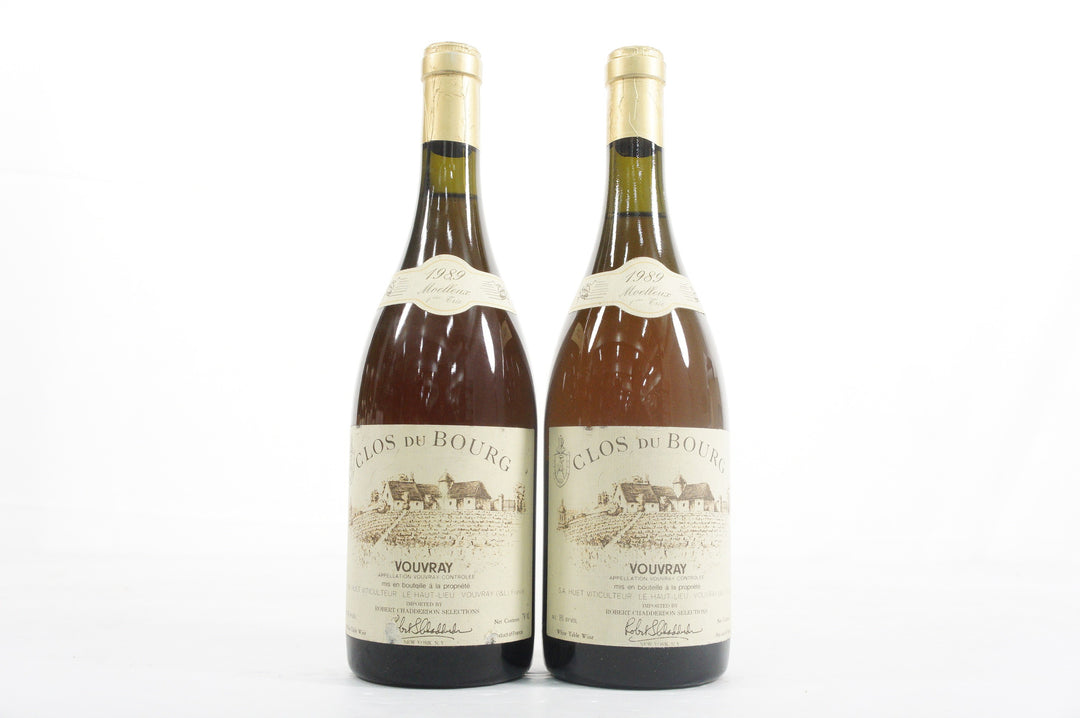 Huet Vouvray Clos du Bourg Moelleux 1989