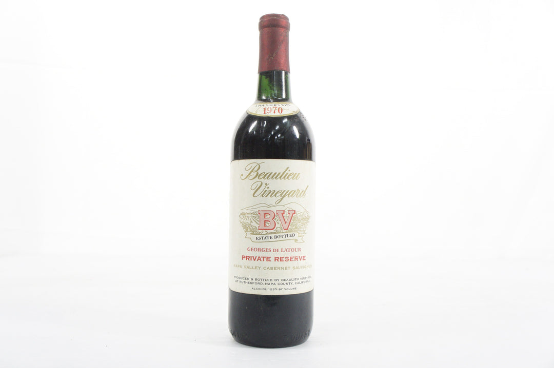 Beaulieu Vineyard Georges de Latour Private Reserve 1970