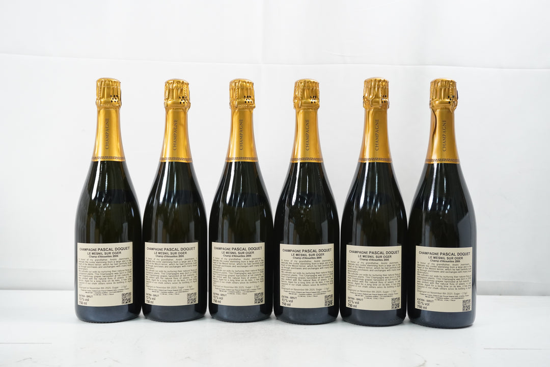 Pascal Doquet Le Mesnil Sur Oger 'Champ d'Alouettes' Extra Brut Grand Cru 2006