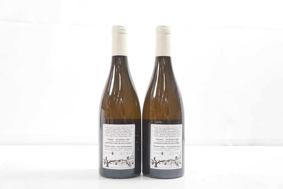 Julien Labet Fleur de Savagnin En Chalasse Elevage 6 ans 2016