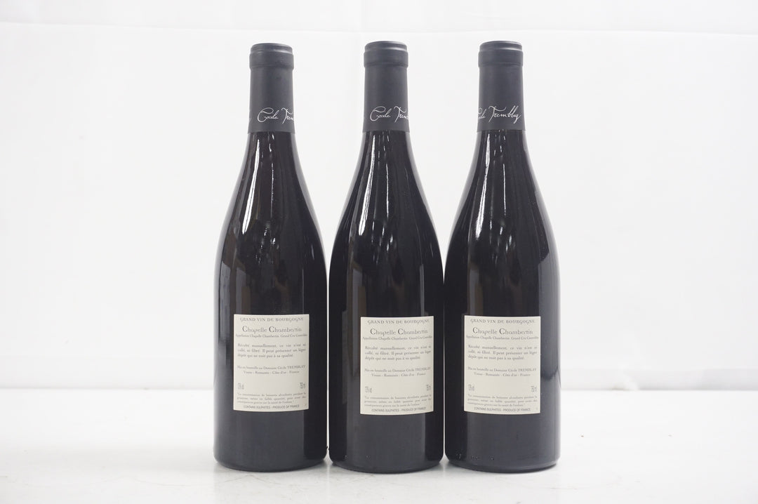 Cecile Tremblay Chapelle Chambertin Grand Cru 2014