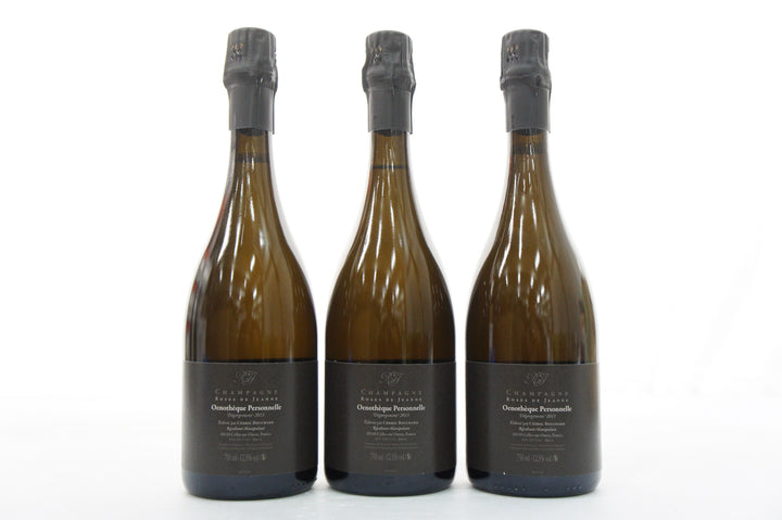 Cedric Bouchard Roses de Jeanne La Haute Lemble Blanc de Blancs Oenotheque 2009