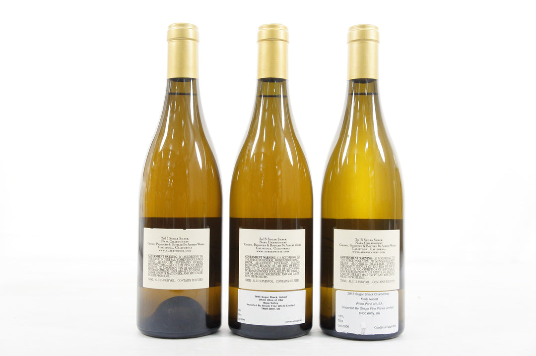 Aubert Wines Sugar Shack Estate Chardonnay 2015