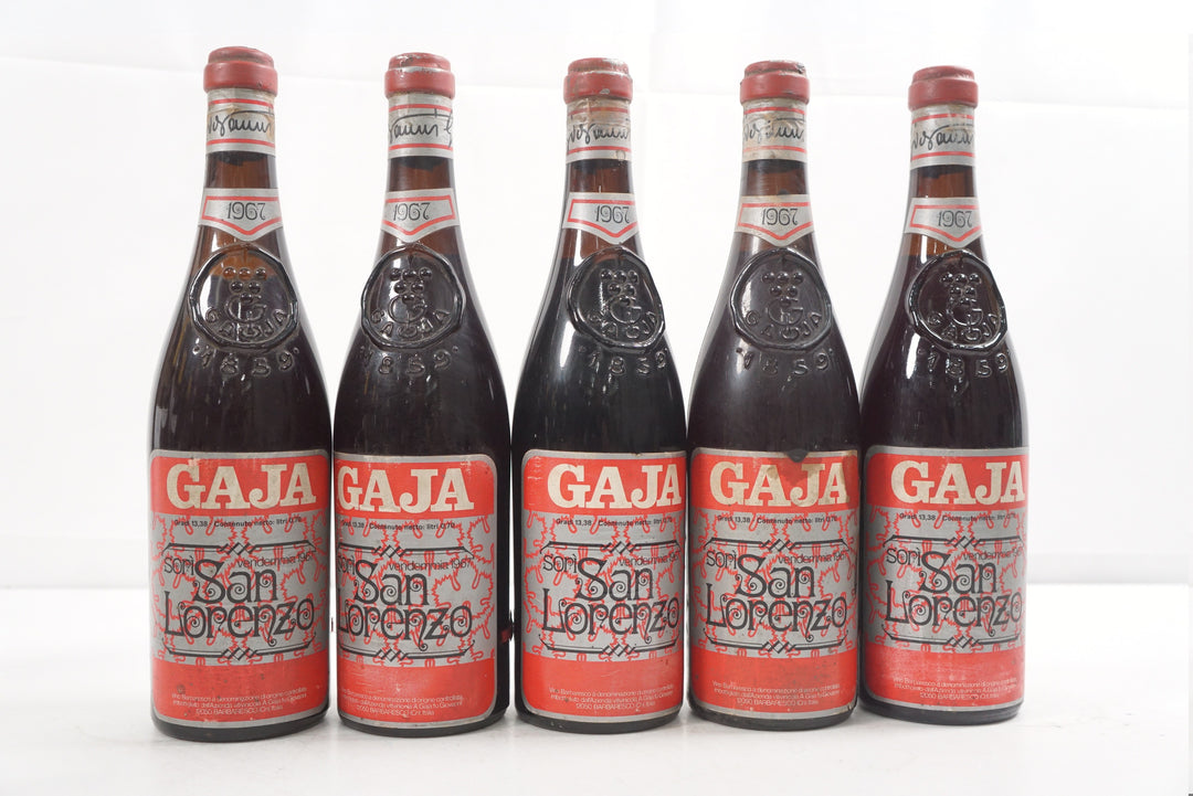 Gaja Barbaresco Sori San Lorenzo 1967