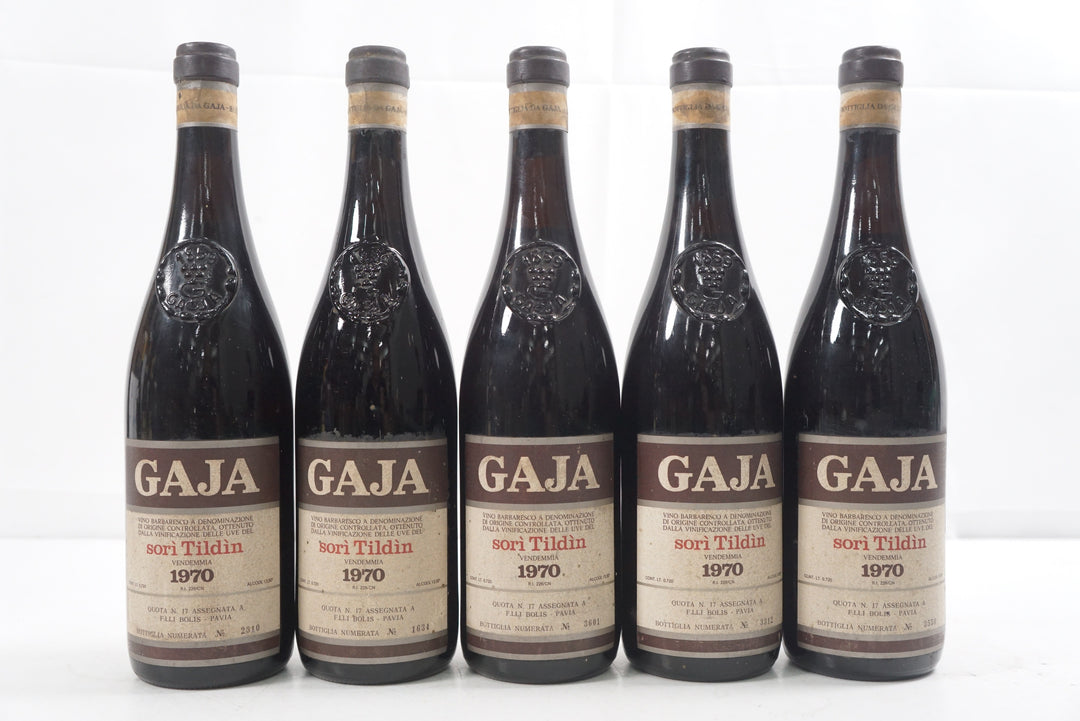 Gaja Barbaresco Sori Tildin 1970