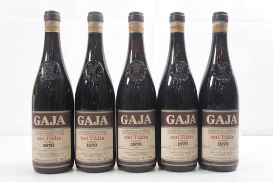 Gaja Barbaresco Sori Tildin 1970