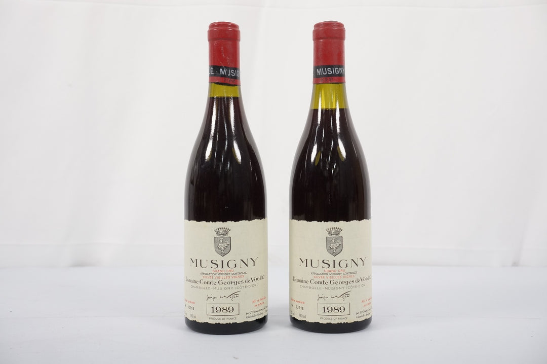 Comte Georges de Vogue Musigny Cuvee Vieilles Vignes Grand Cru 1989