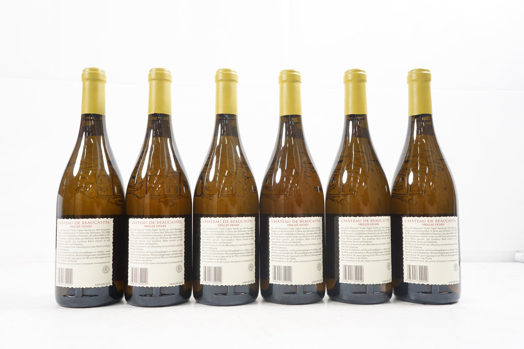 Chateau de Beaucastel Chateauneuf du Pape Blanc Roussanne Vieilles Vignes 2009