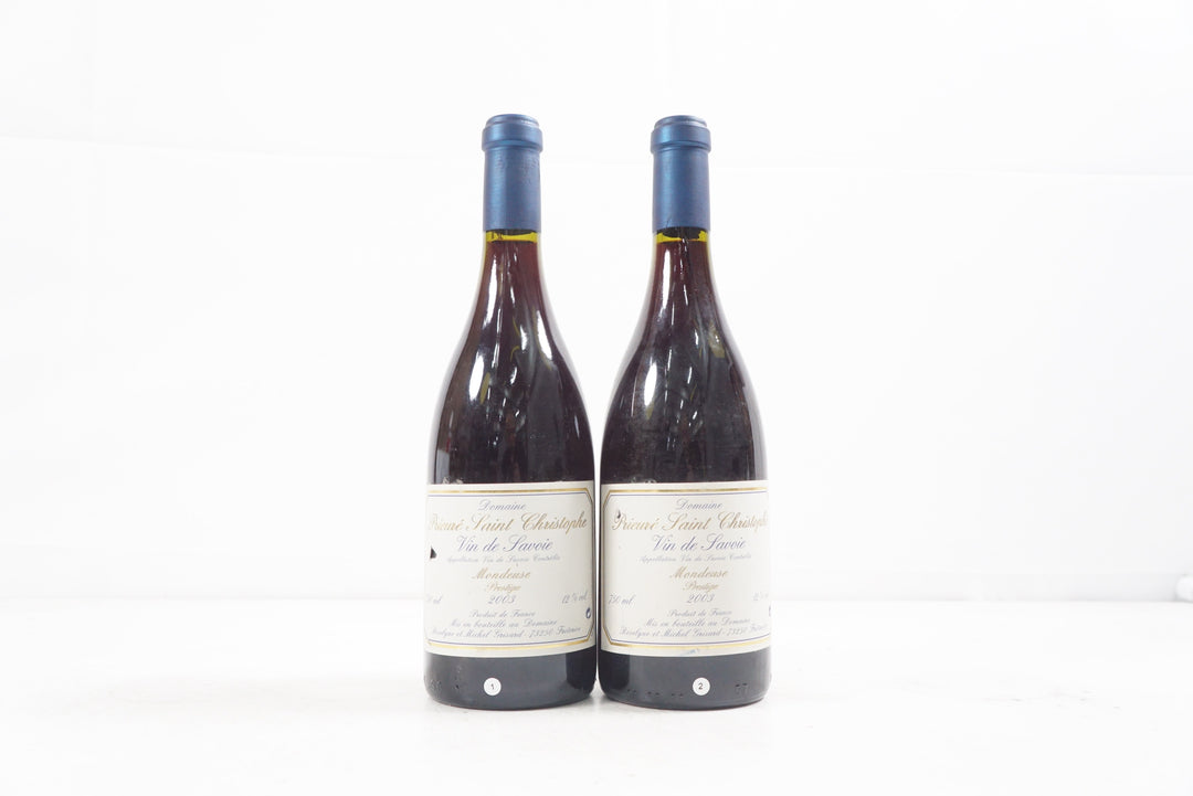 Prieure Saint Christophe Prestige Mondeuse 2003 *