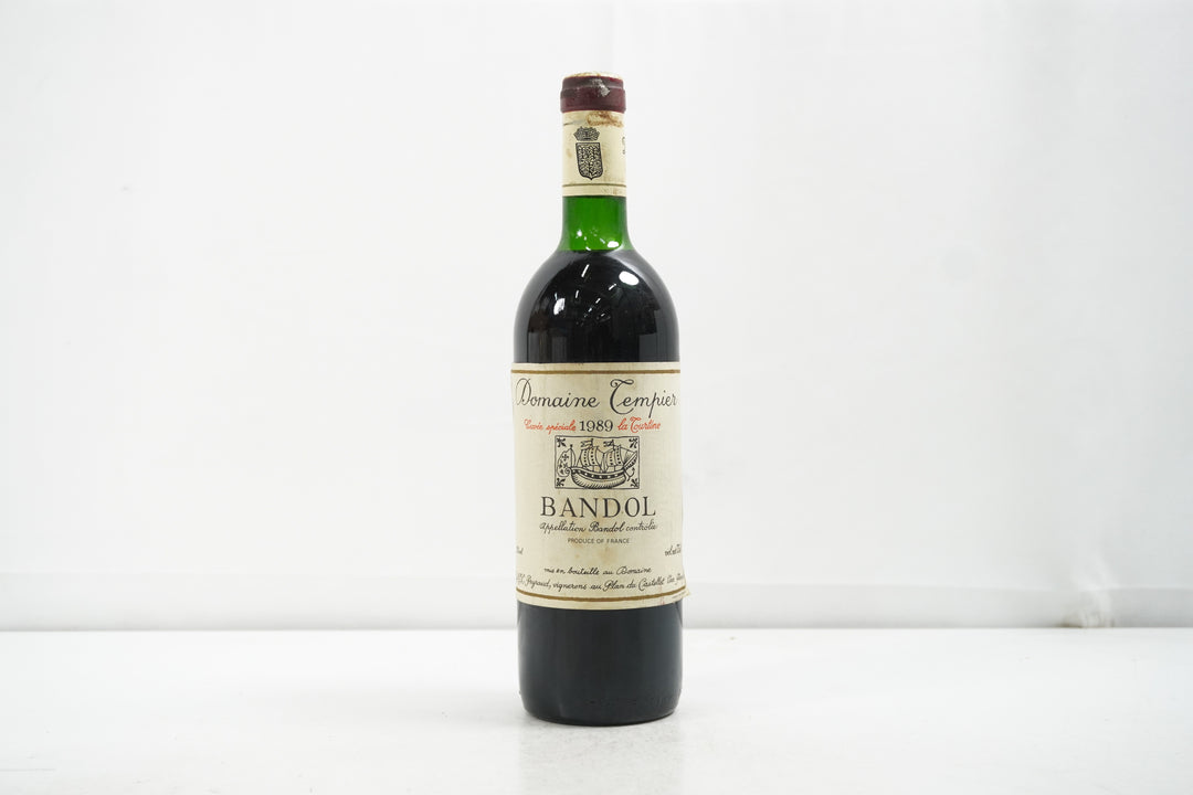 Domaine Tempier Bandol Cuvee Speciale La Tourtine 1989*