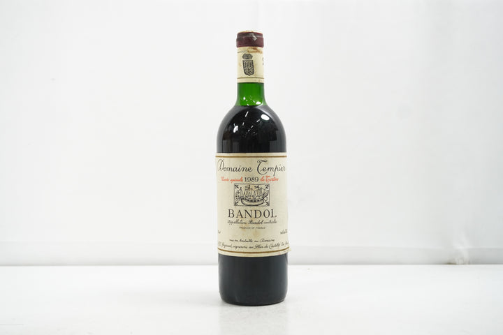 Domaine Tempier Bandol Cuvee Speciale La Tourtine 1989*