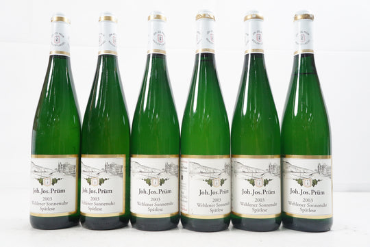 J.J. Prum Wehlener Sonnenuhr Spatlese 2003 *