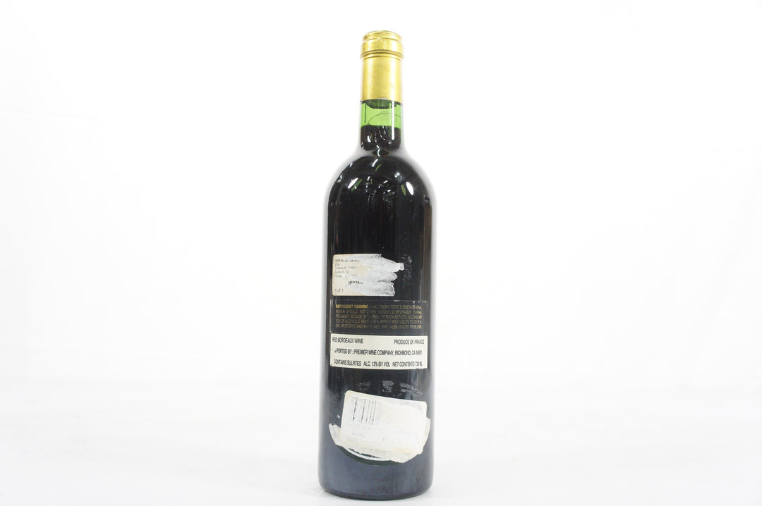 Chateau Pichon Longueville Comtesse de Lalande 1975