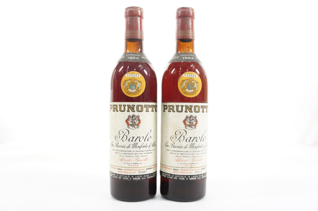 Prunotto Bussia Riserva 1964