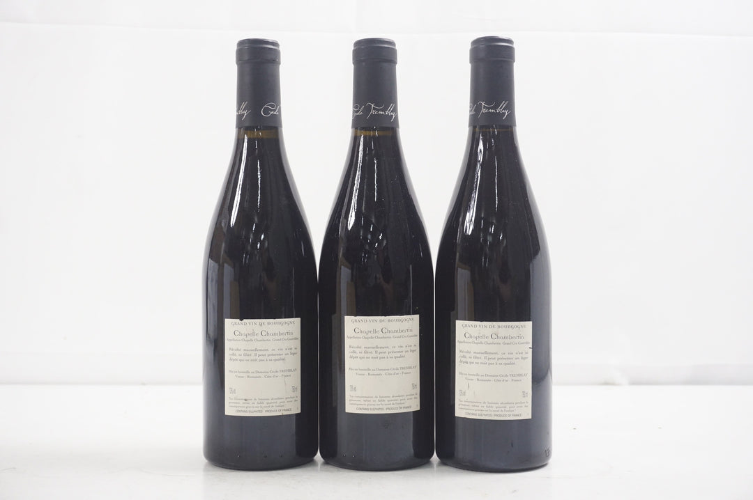 Cecile Tremblay Chapelle Chambertin Grand Cru 2013 *