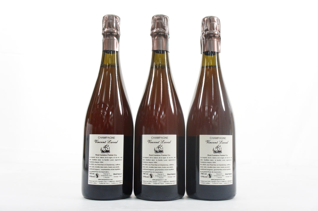Georges (Vincent) Laval Cumieres Brut Nature Rose 1er Cru 2020