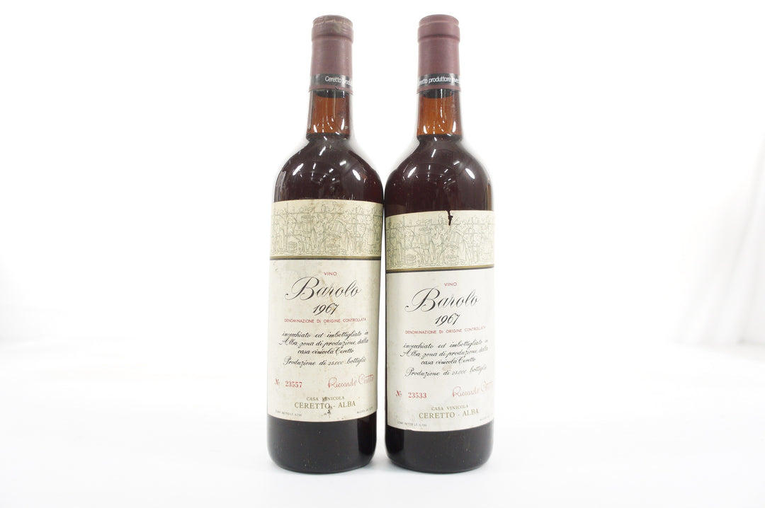 Ceretto Barolo 1967