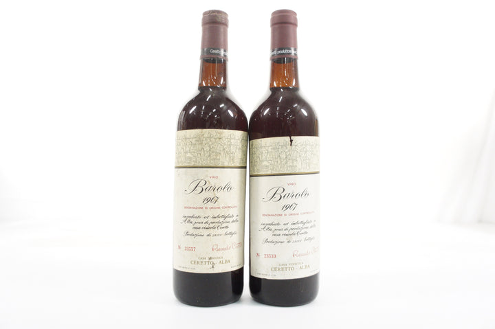 Ceretto Barolo 1967
