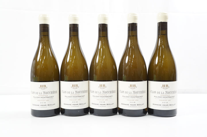 Henri Boillot Puligny Montrachet Clos de la Mouchere 1er Cru 2018