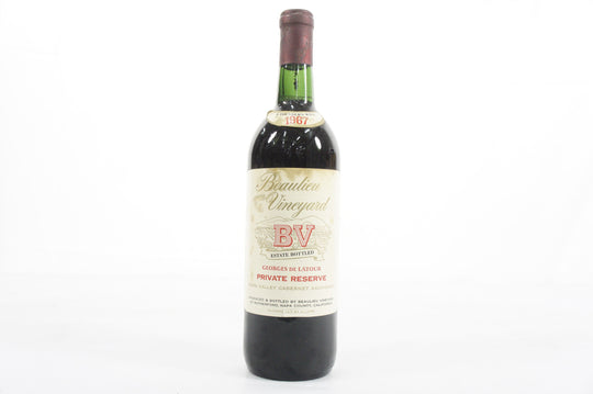 Beaulieu Vineyard Georges de Latour Private Reserve 1967 *