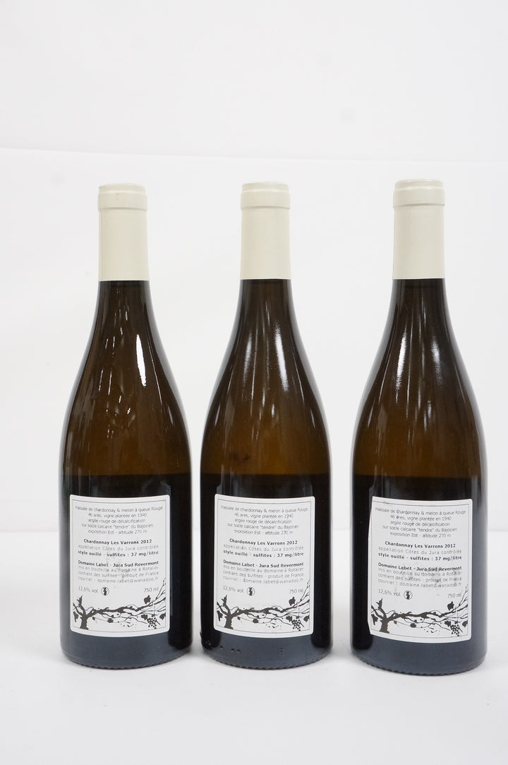 Julien Labet Les Varrons Chardonnay 2012