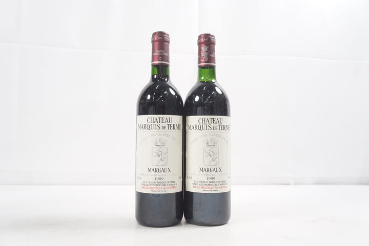 Chateau Marquis de Terme 1989