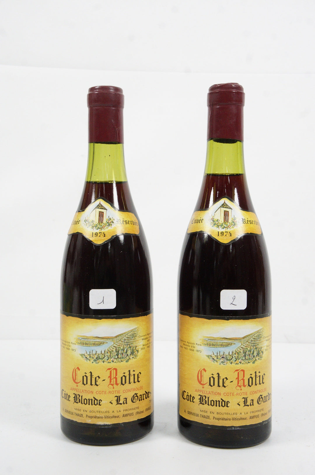 Dervieux-Thaize Cote Rotie Cote Blonde La Garde 1974