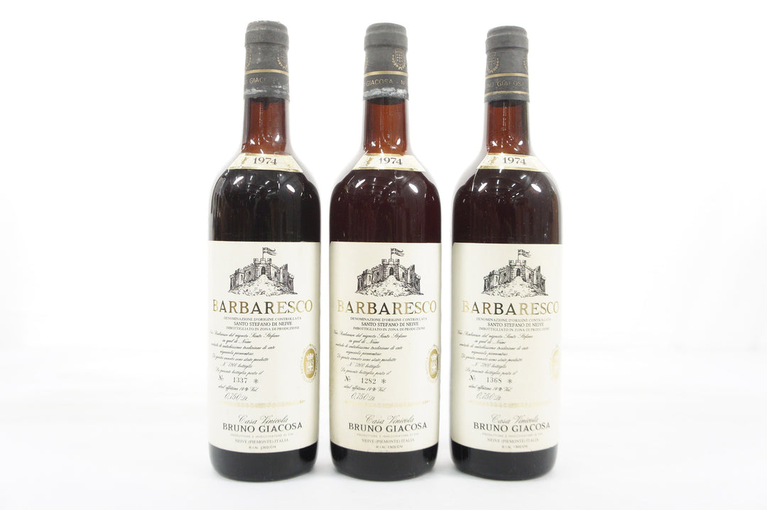 Bruno Giacosa Barbaresco Santo Stefano Neive 1974