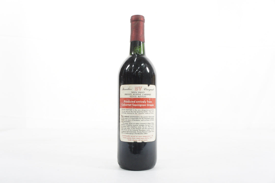 Beaulieu Vineyard Georges de Latour Private Reserve 1970
