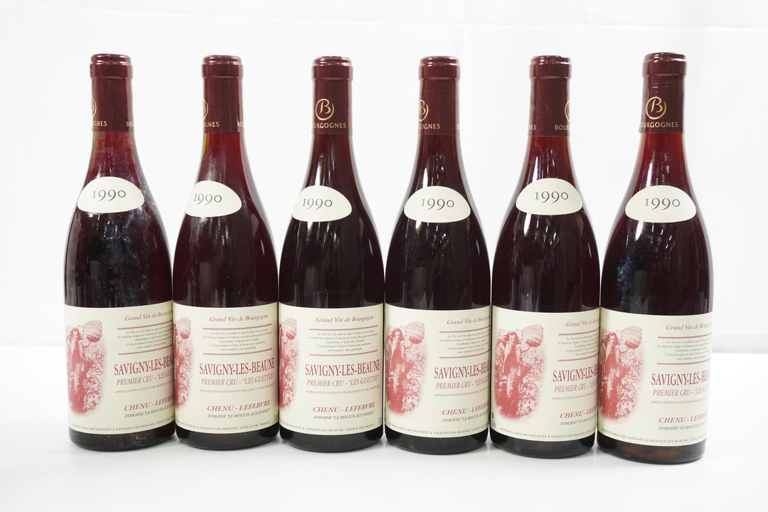 Chenu Lefebvre Savigny Les Beaune Aux Guettes 1er Cru 1990