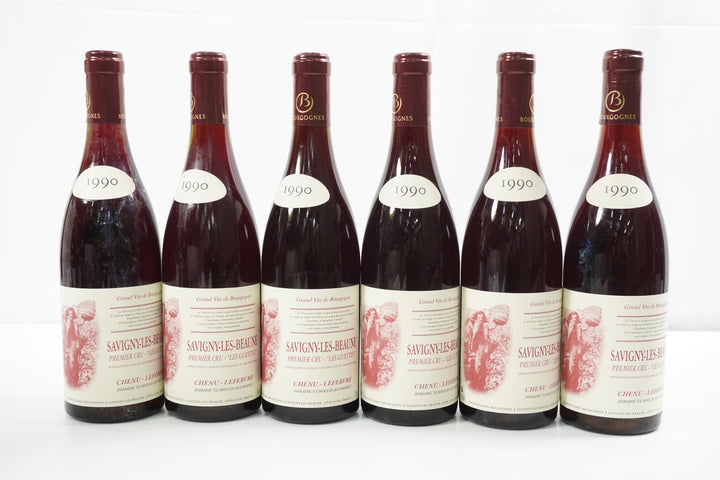 Chenu Lefebvre Savigny Les Beaune Aux Guettes 1er Cru 1990