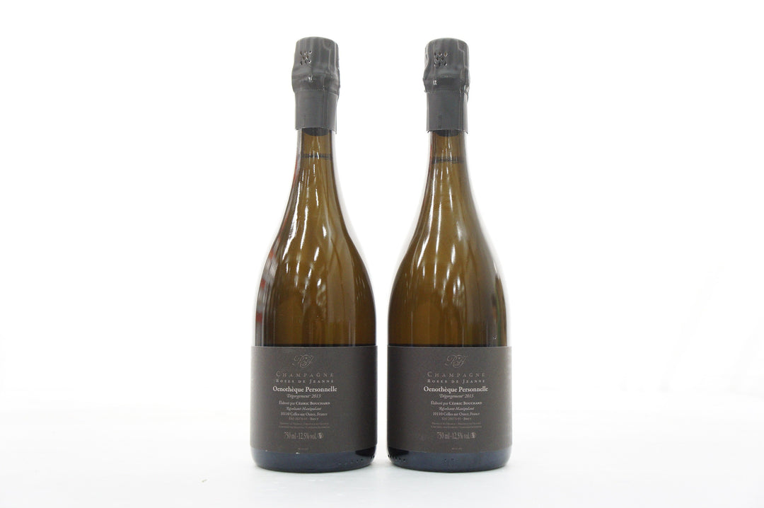 Cedric Bouchard Roses de Jeanne La Boloree Blanc de Blancs Oenotheque 2009