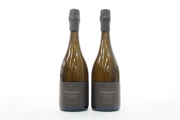 Cedric Bouchard Roses de Jeanne La Boloree Blanc de Blancs Oenotheque 2009