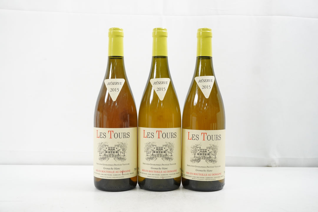 Les Tours Reserve Grenache Blanc IGP Vaucluse 2015
