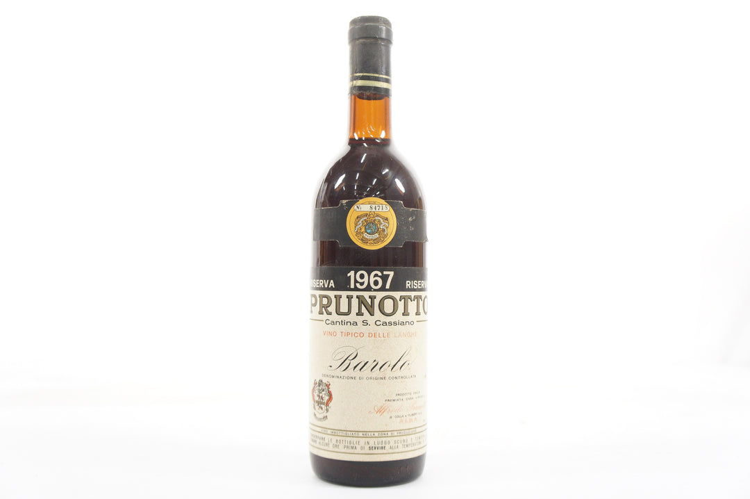 Prunotto Barolo Riserva 1967