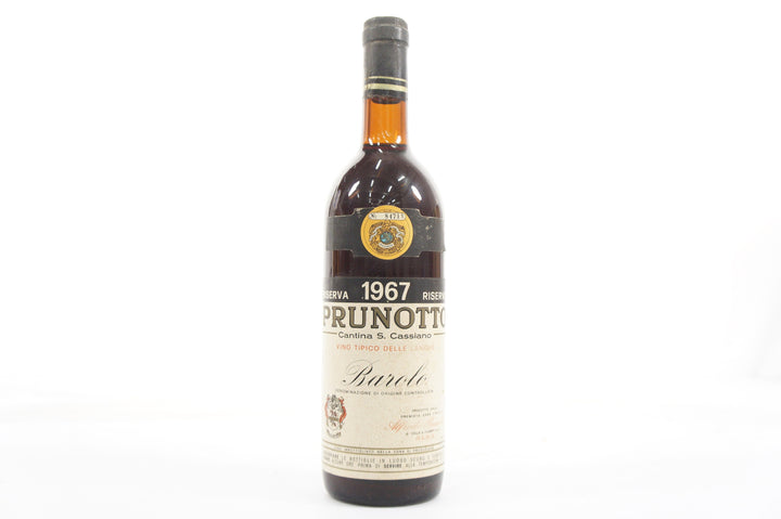 Prunotto Barolo Riserva 1967