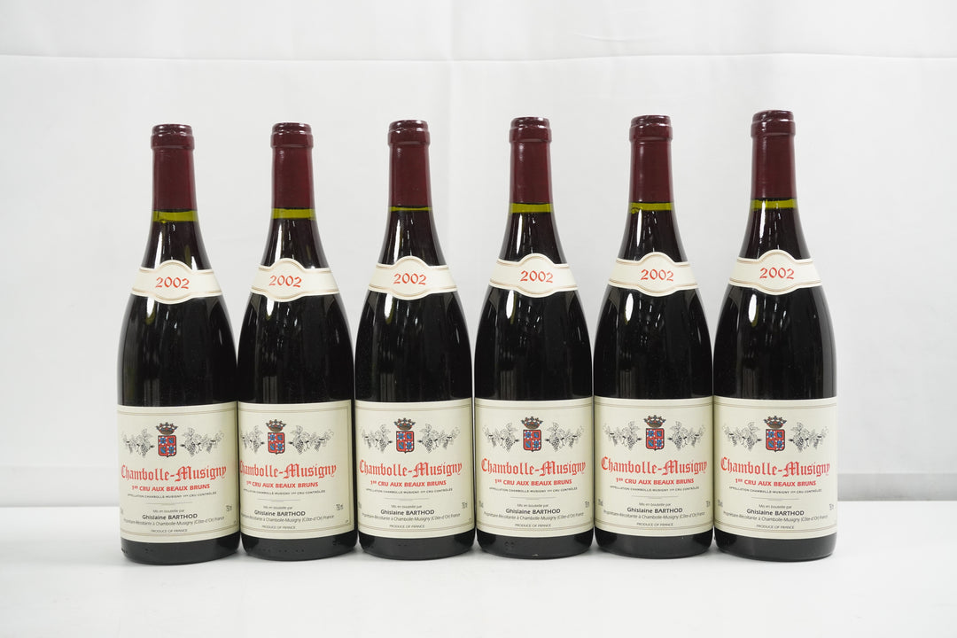 Ghislaine Barthod Chambolle Musigny Aux Beaux Bruns 1er Cru 2002, Ghislaine Barthod Chambolle Musigny 2002 price HK, Buy Aux Beaux Bruns 1er Cru Hong Kong, Ghislaine Barthod 2002 vintage red wine HK, Burgundy Pinot Noir Hong Kong, Old vintage Chambolle Musigny HK, Ghislaine Barthod 750ml price, Investment grade red Burgundy Hong Kong, Fine red wine online shop Hong Kong, Ghislaine Barthod Aux Beaux Bruns tasting notes, 勃艮第紅酒 2002, 頂級布艮第黑皮諾推薦